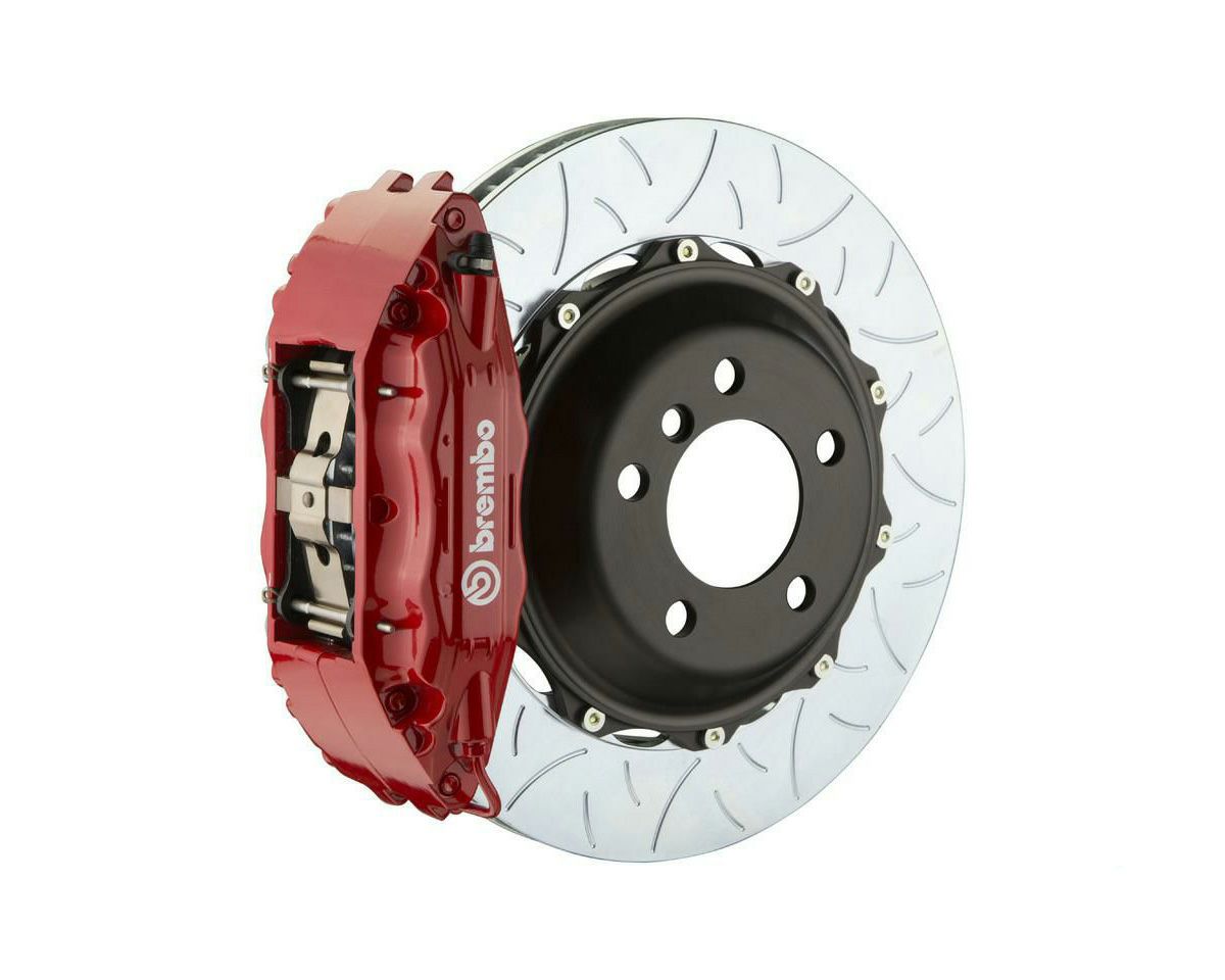 【Brembo】GT 355x32 対向4ポッド タイプ3 スロットビッグブレーキキット(フロント側) ポルシェ996C4 レッド