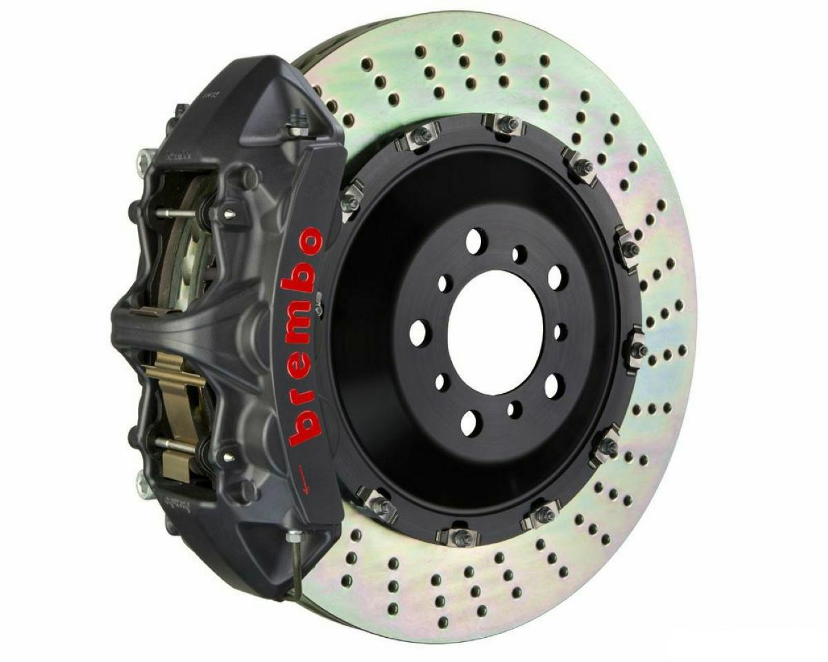 【Brembo】GT-S 405x34 対向6ポッド ドリルド ビッグ ブレーキ キット (フロント側) ポルシェ パナメーラ