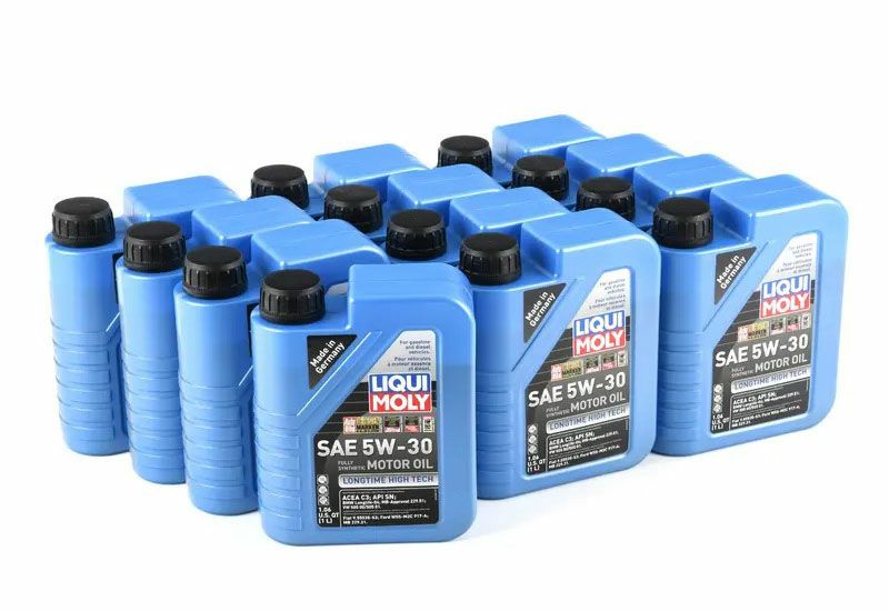 LONGTIME HIGH TECH エンジンオイル 5W-30 12Lセット【LIQUI MOLY】