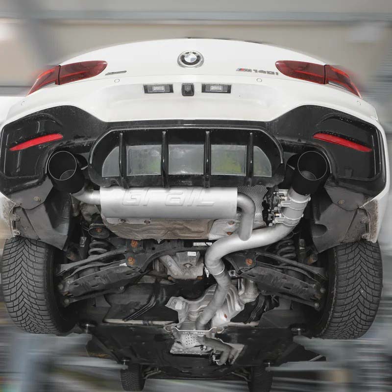 BMW M140i(F20) ECE認証 可変バルブマフラー(ステンレステールパイプ)【GRAIL】