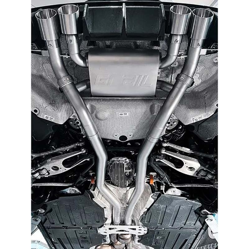 BMW M3(G80)／M4(G82) ECE認証 可変バルブマフラー(ステンレステールパイプ)【GRAIL】