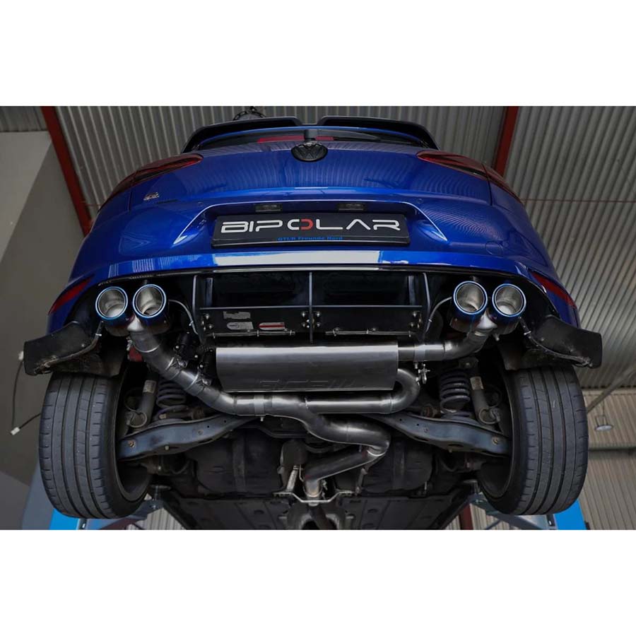 VW ゴルフ7R ECE認証 可変バルブマフラー(テールパイプ無し・純正触媒用)【BIPOLAR】|Auto-Parts 店