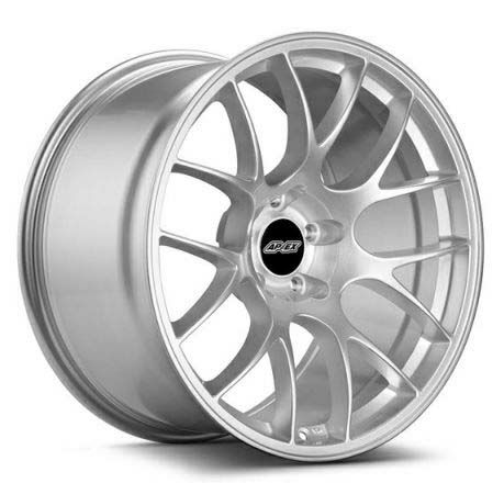 BMW M3(E46,E90,E92)用 EC-7 アルミホイールセット 18x10 ET25 シルバー【APEX Race Parts】