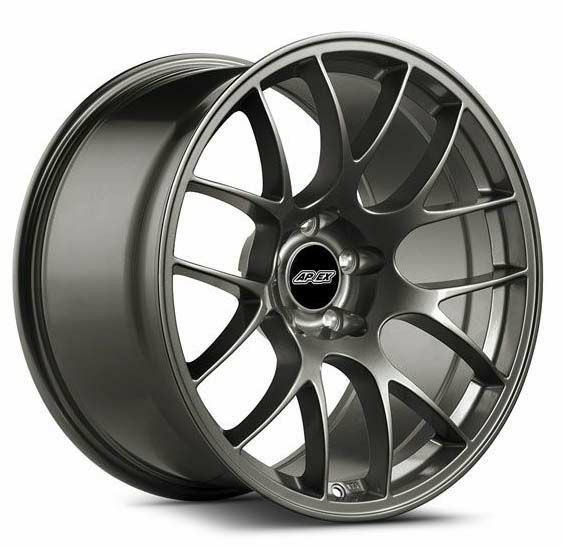 BMW M2(F87)用 EC-7 アルミホイールセット 18x9.5 ET35 アンスラサイト【APEX Race Parts】