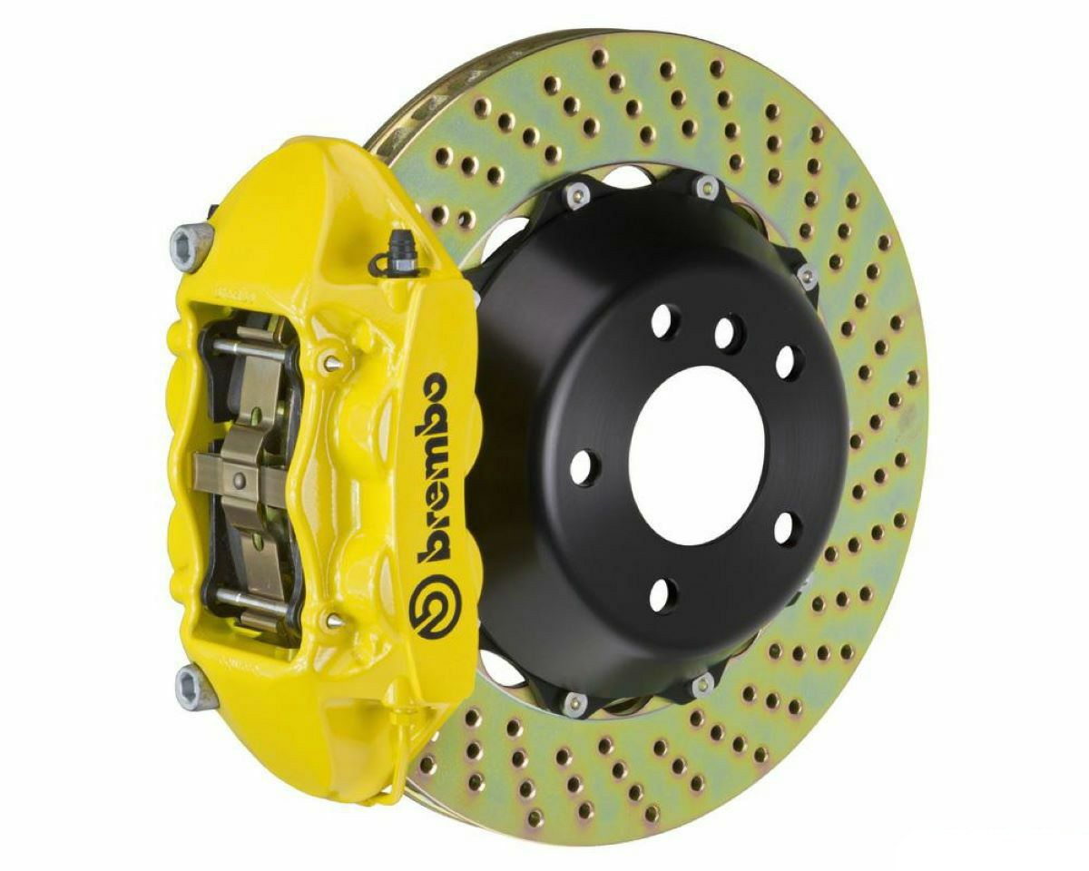 【Brembo】GT 380x28 対向4ポッド ドリルド ビッグ ブレーキ キット (リア側) ポルシェ パナメーラ (09-16)