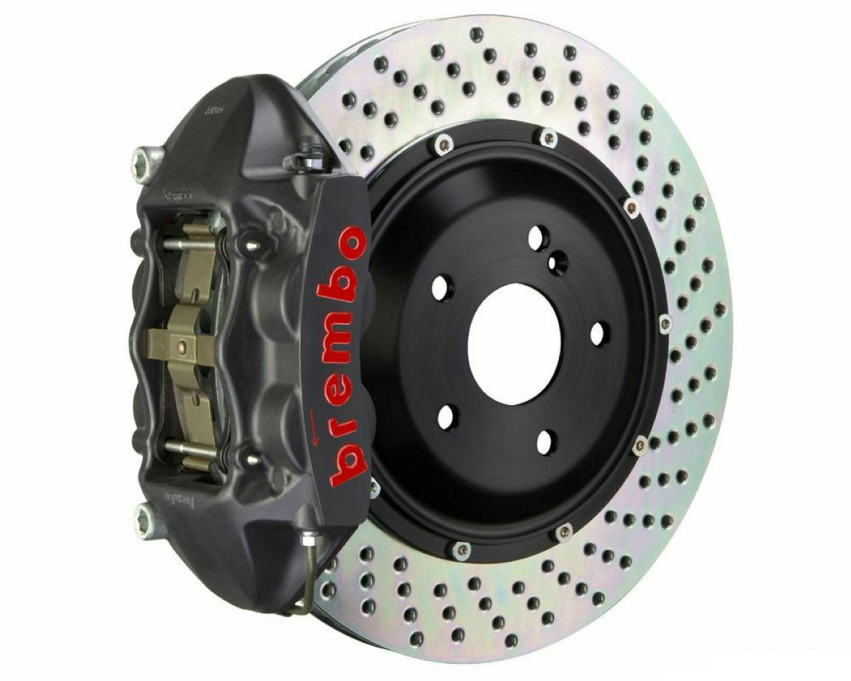【Brembo】GT-S 380x28 対向4ポッド ドリルド ビッグ ブレーキ キット (リア側) ポルシェ パナメーラ