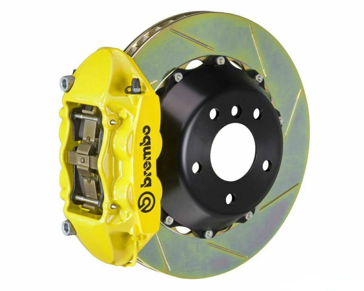 【Brembo】GT 380x28 対向4ポッド スロット ビッグ ブレーキ キット (リア側) ポルシェ パナメーラ (09-16)|Auto-Parts 店