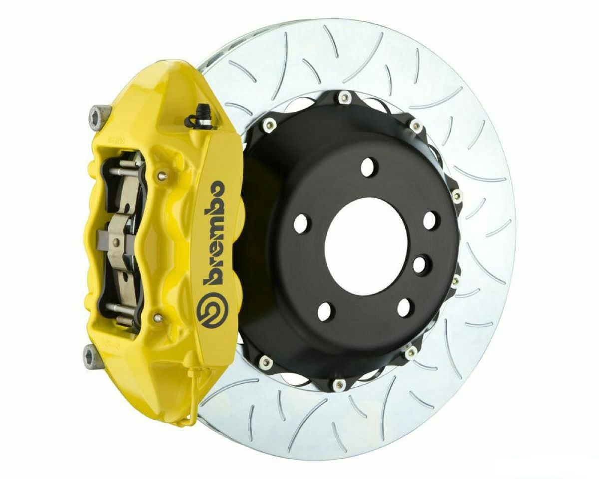 【Brembo】GT 380x28 対向4ポッド タイプ3 スロット ビッグ ブレーキ キット (リア側) ポルシェ パナメーラ (09-16)|Auto-Parts 店