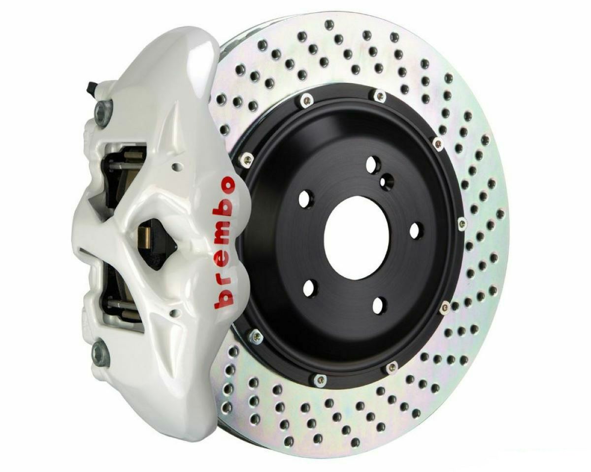 【Brembo】GT 380x28 対向4ポッド ドリルド ビッグ ブレーキ キット (リア側) ポルシェ パナメーラ (09-16)|Auto-Parts 店