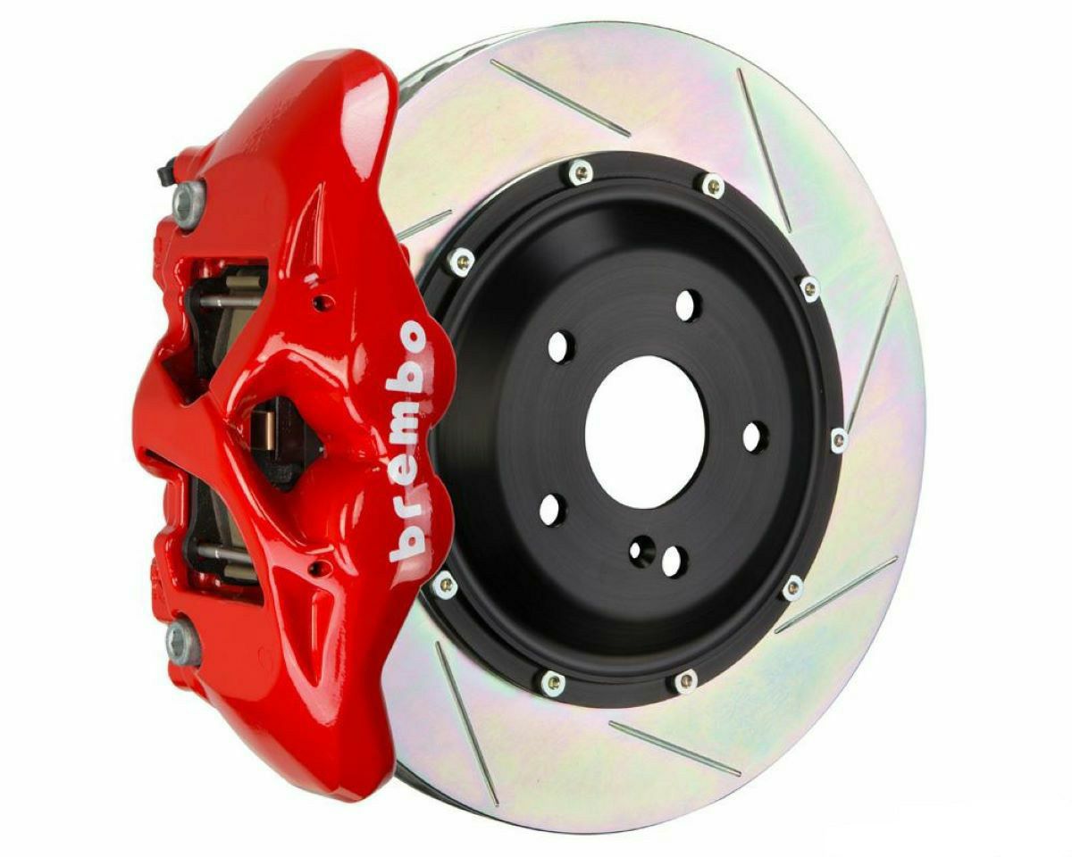 【Brembo】GT 380x28 対向4ポッド スロット ビッグ ブレーキ キット (リア側) ポルシェ パナメーラ (09-16)