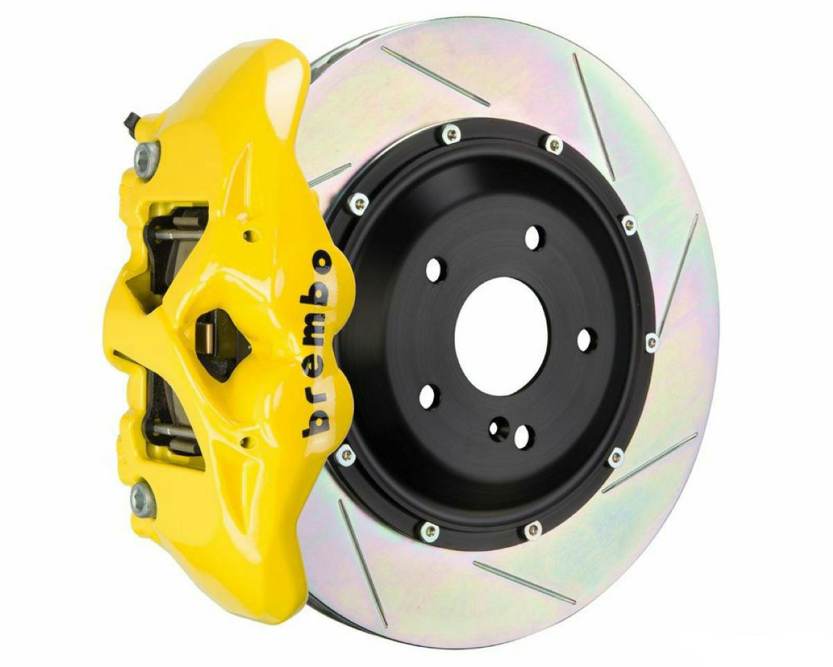 【Brembo】GT 380x28 対向4ポッド スロット ビッグ ブレーキ キット (リア側) ポルシェ パナメーラ (09-16)|Auto-Parts 店