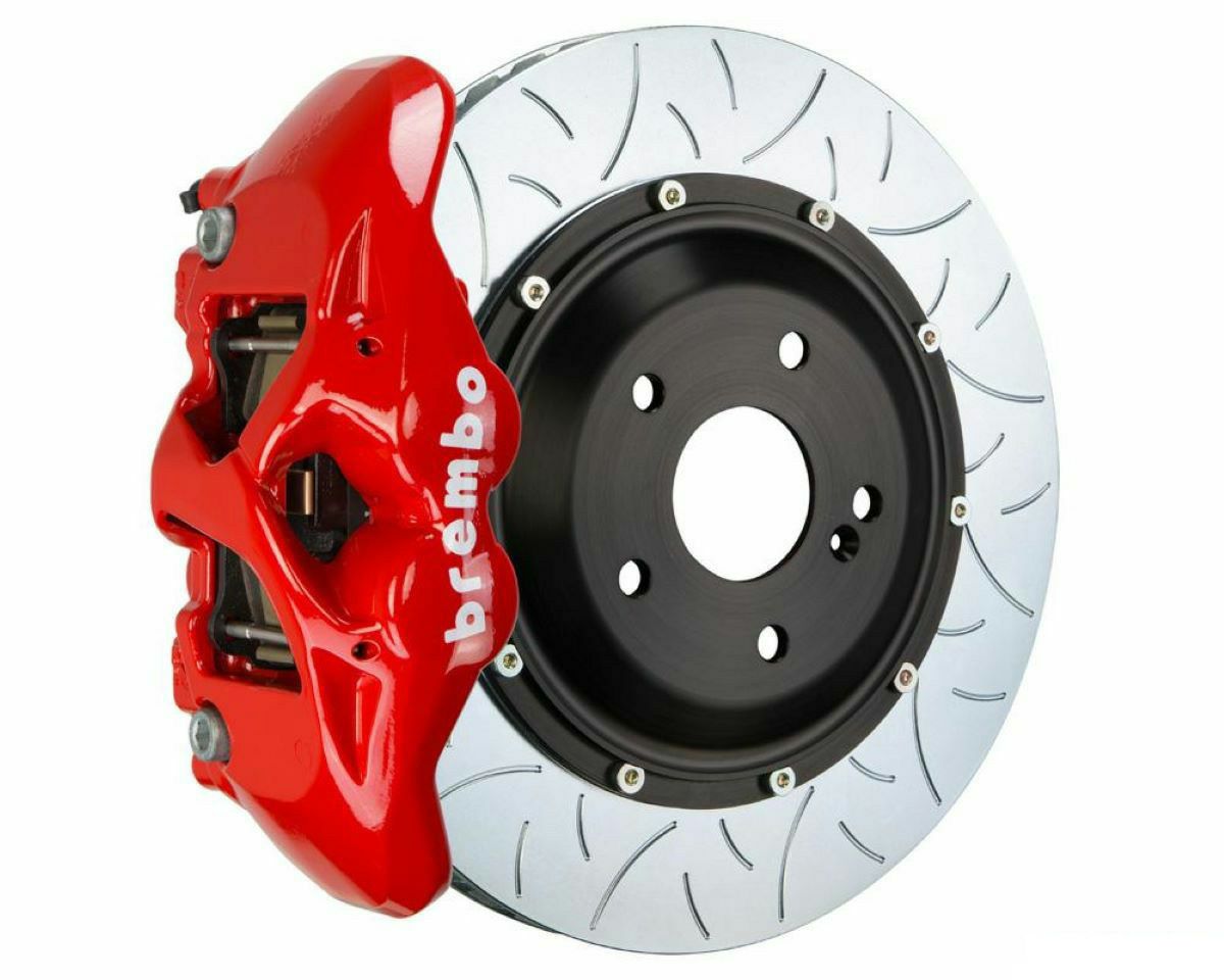 【Brembo】GT 380x28 対向4ポッド タイプ3 スロット ビッグ ブレーキ キット (リア側) ポルシェ パナメーラ (09-16)|Auto-Parts 店
