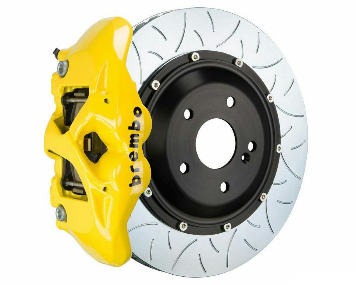 【Brembo】GT 380x28 対向4ポッド タイプ3 スロット ビッグ ブレーキ キット (リア側) ポルシェ パナメーラ (09-16)|Auto-Parts 店