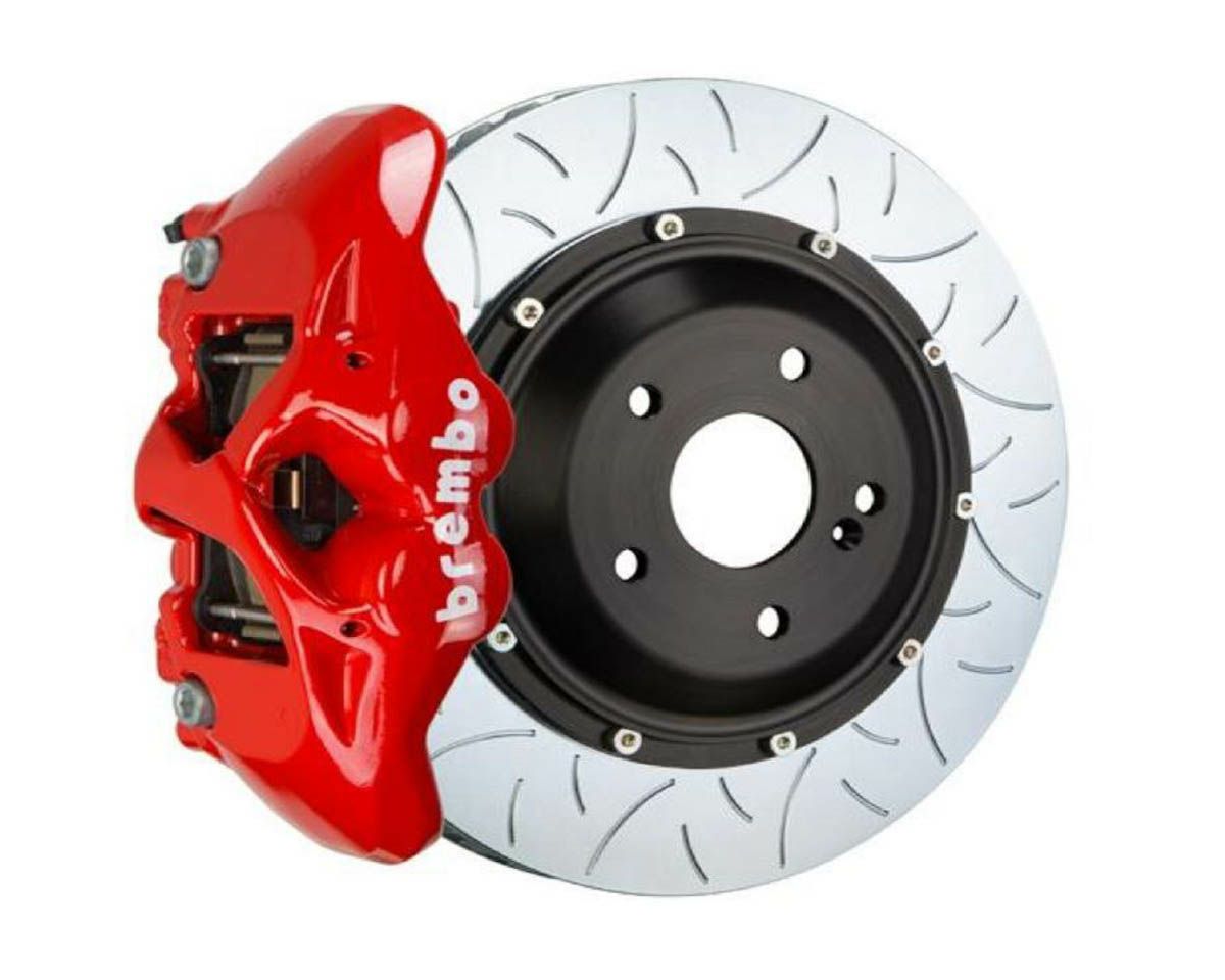 【Brembo】GT 380x28 モノブロック対向4ポッド スロット ビッグ ブレーキ キット (リア側)BMW3,4,Zシリーズ各車種用