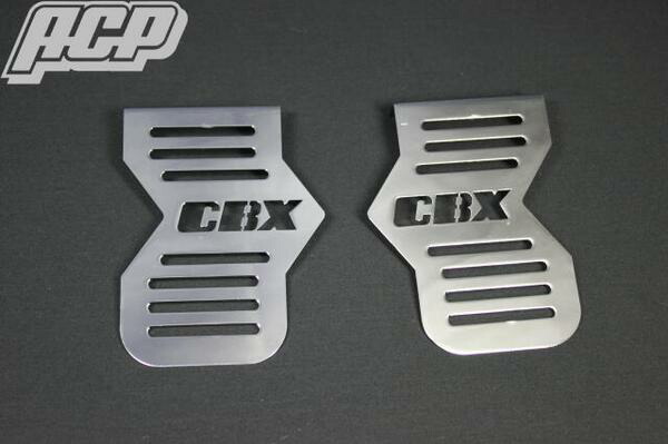 CBX400F CBX550F キャブカバー CBX400F ステンレス オリジナル キャブカバー CBX ロゴ入り 左右