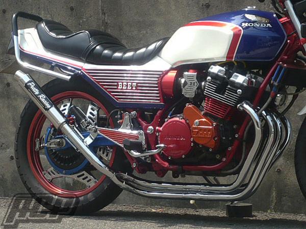 CBX400F CBR400F 4-2-1マフラー メーカー不明 楽天市場】HONDA CBR400F 紀の国屋 45π 分割式 4-2-1管 黒