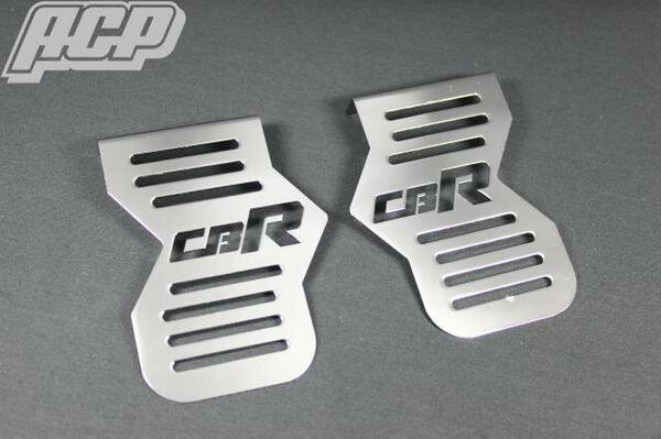 CBR４００F用 ロゴイリ メッキ キャブサイドカバー