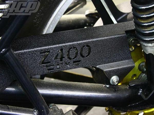 Ｚ４００ＦＸ　メッキ　チェーンケース　/ Z400J 楽天市場】Z400FX用 ロゴ入りメッキチェーンケース！新品