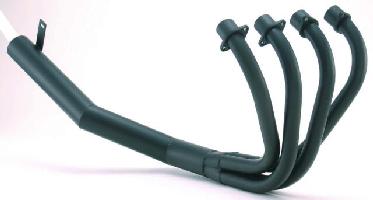 楽天市場】GPZ400F エルサウンド ショート管 ブラック マフラー【新品