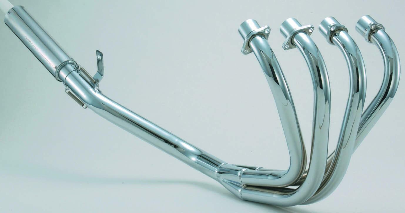 楽天市場】ゼファー400/χ エルサウンド スリム 4-1管 メッキ【新品