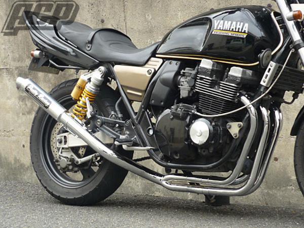 プリティー製 XJR400 ４ＨＭ 流 タイプ１ 4-2-1 マフラー メッキ｜ＡＵＴＯ　ＷＯＲＬＤ