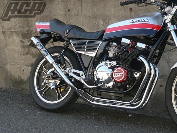 プリティー製 ＸＪ４００ 改 タイプ１ 4-2-1 マフラー メッキ 61,765円