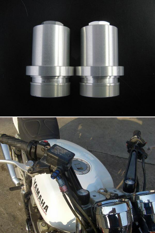 楽天市場】XJR400 〜97 35パイ フォーク変換延長キット アルミ