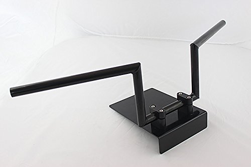 汎用 ２２．２パイ ロボハン　６インチ（１５センチ） (ブラック)