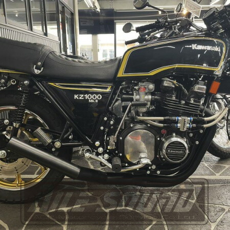 受注 KZ1000 ショート管 ブラック マフラー カワサキ 国内生産 受注 KZ1000 ショート管 ブラック マフラー カワサキ 国内生産