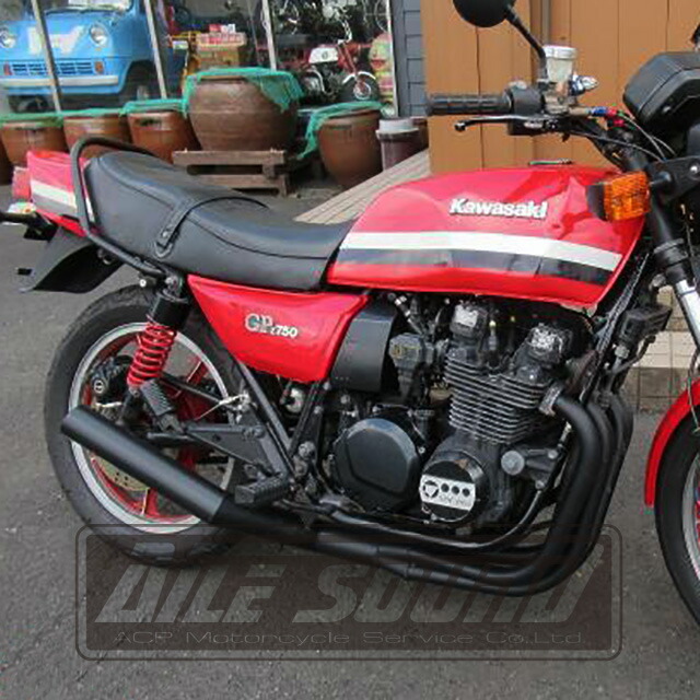 楽天市場】Z750GP エルサウンド ショート管 ブラック マフラー
