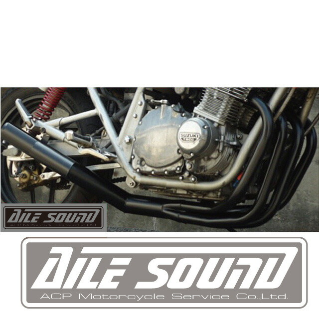GSX1100S刀 エルサウンド ショート管 ブラック マフラー 【新品】AILE SOUND 29,553円