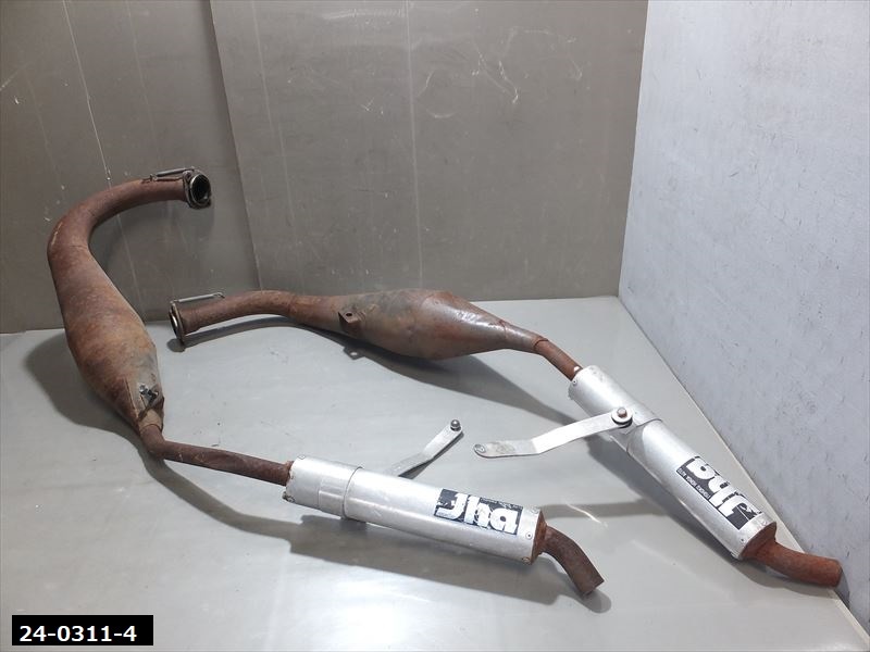 HONDA HONDA NSR250R MC28 マフラー チャンバー (社外品) MC21 MC18 ホンダ 当時物　　（24-0311-4) ホンダ｜ＡＵＴＯ　ＷＯＲＬＤ