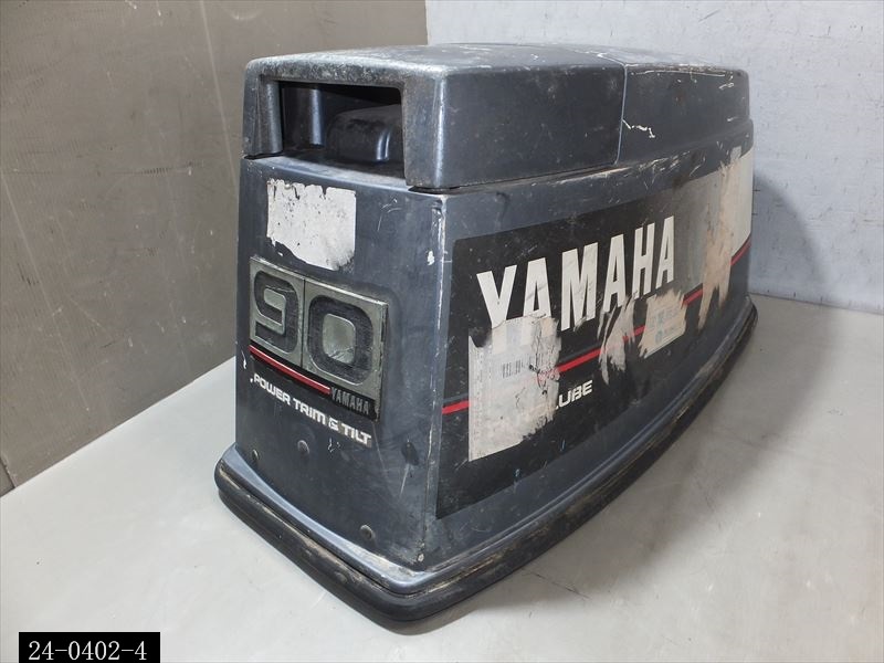 YAMAHA  YAMAHA 船外機 90 意気込み 発動機 取りまかなう ボンネット 2打つこと ヤマハ ヤマハ