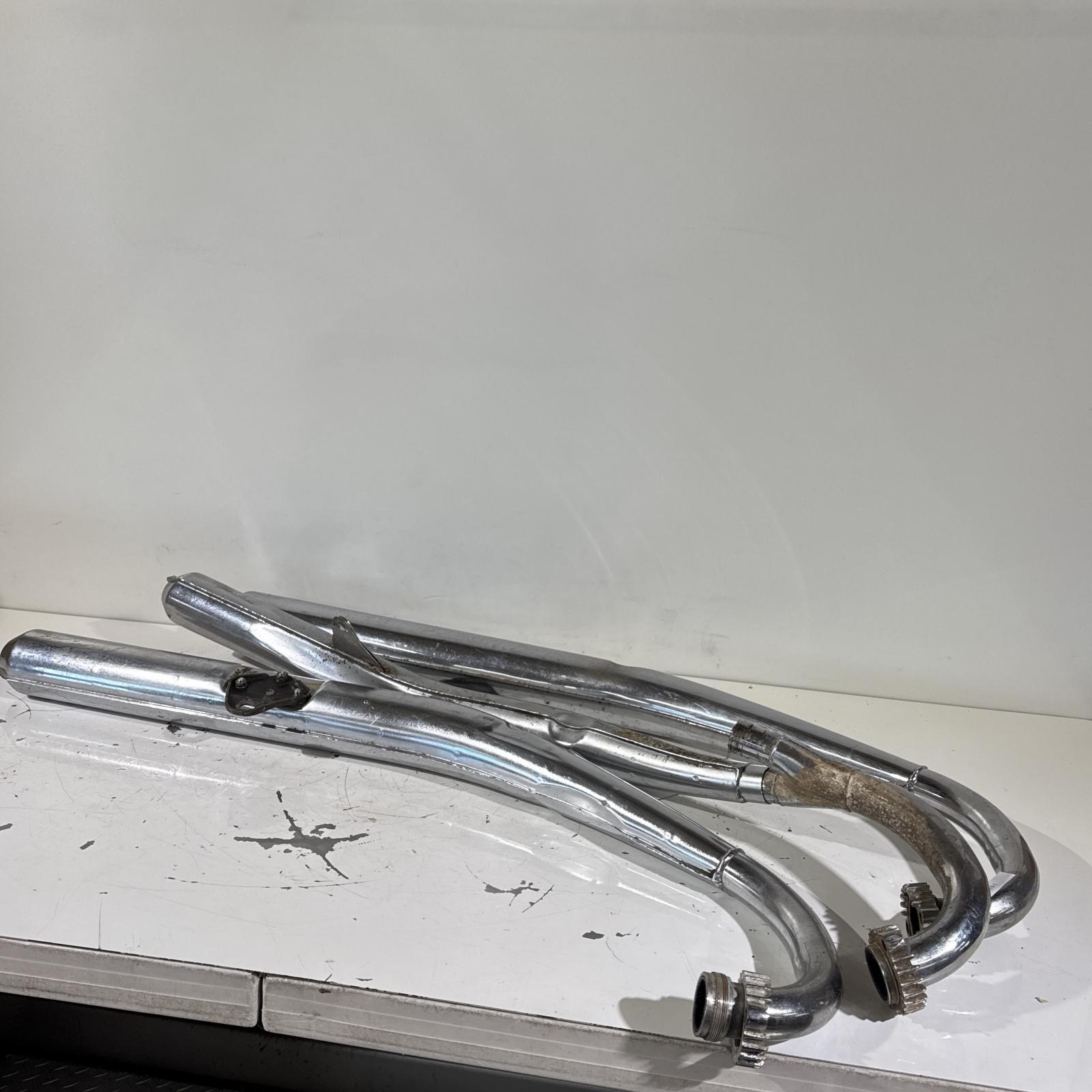 楽天市場】GT380 エルサウンド ショート管 メッキ マフラー
