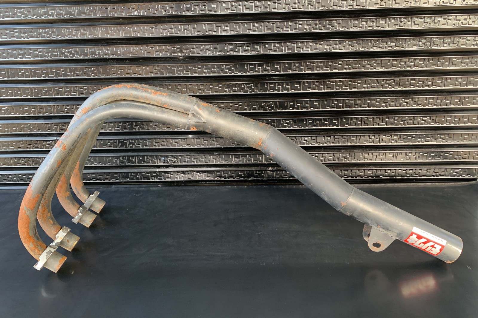 Z1.Z2ショート菅マフラー Z1/Z2用 超ショート 【 ゼス管ショートマフラー 3D曲 】新品