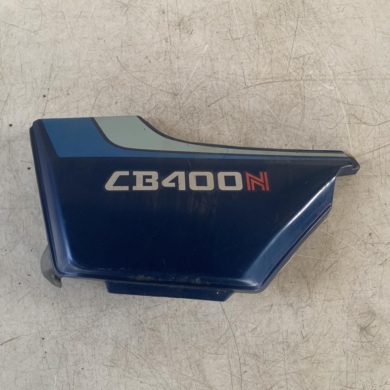 HONDA ホンダ CB400N サイドカバー 左側 CB400N【中古】｜ＡＵＴＯ　ＷＯＲＬＤ