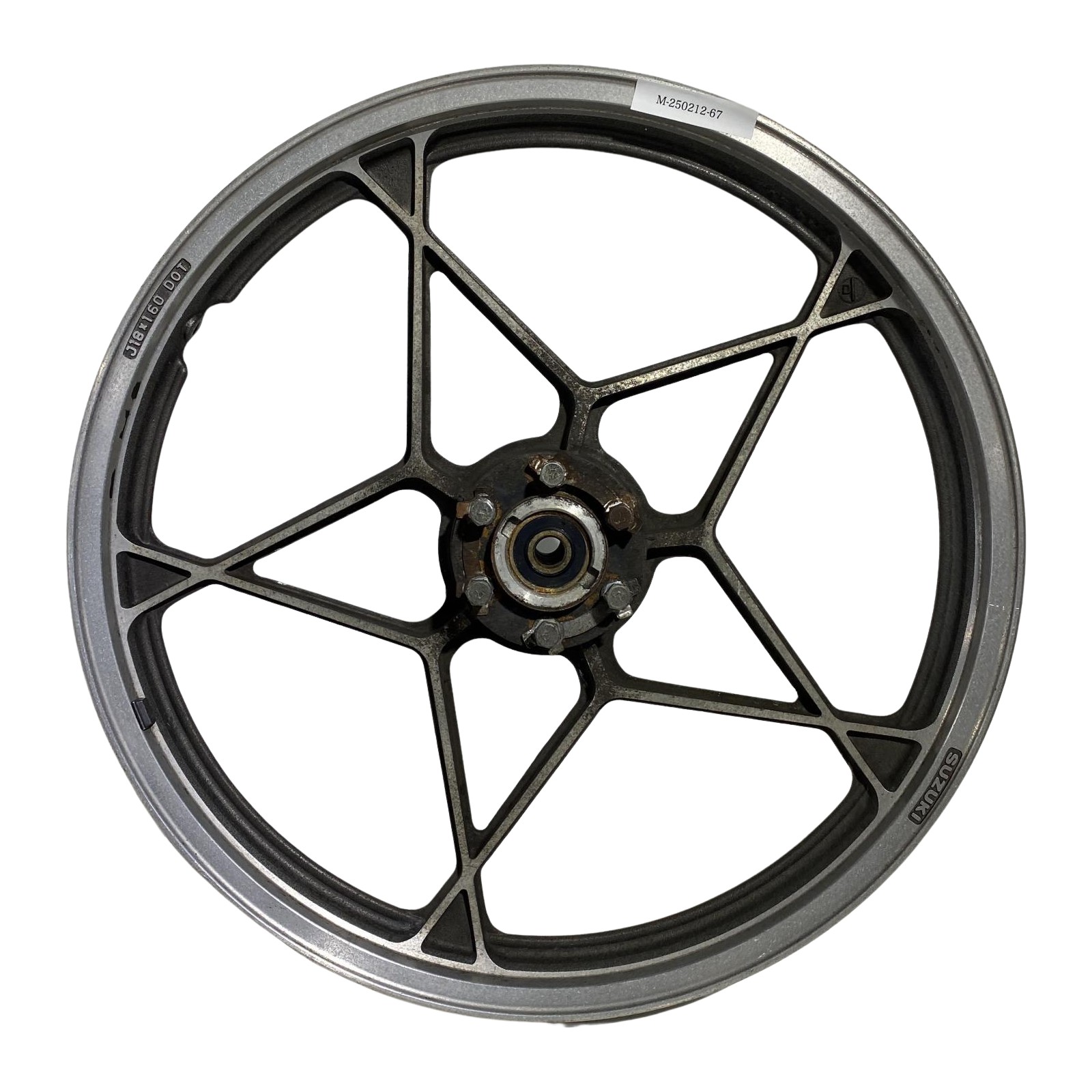 楽天市場】GS400 スポーク ホイール Hリム メッキ 前後セット