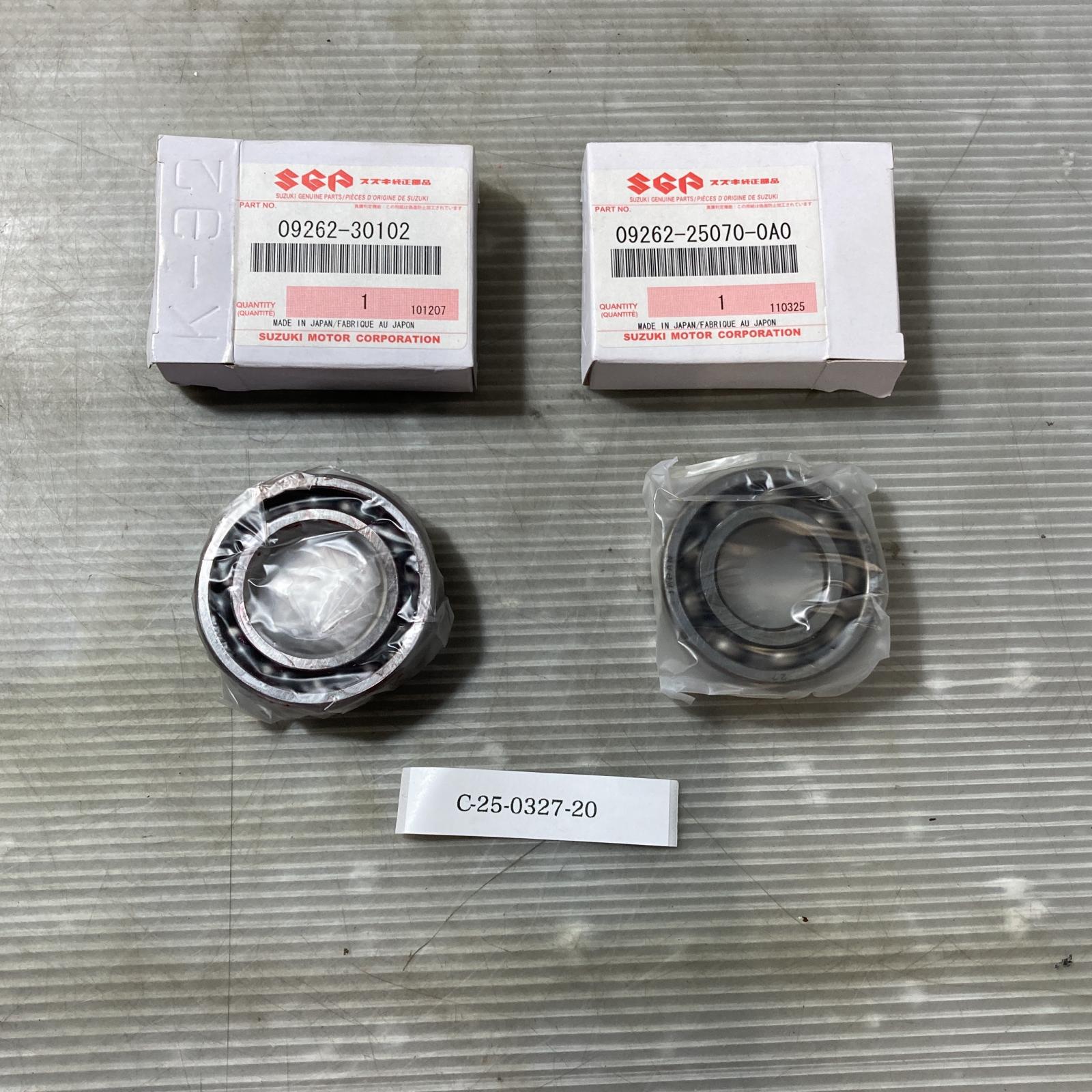 SUZUKI CF11A クランクシャフト ベアリング ADDRESS スズキ