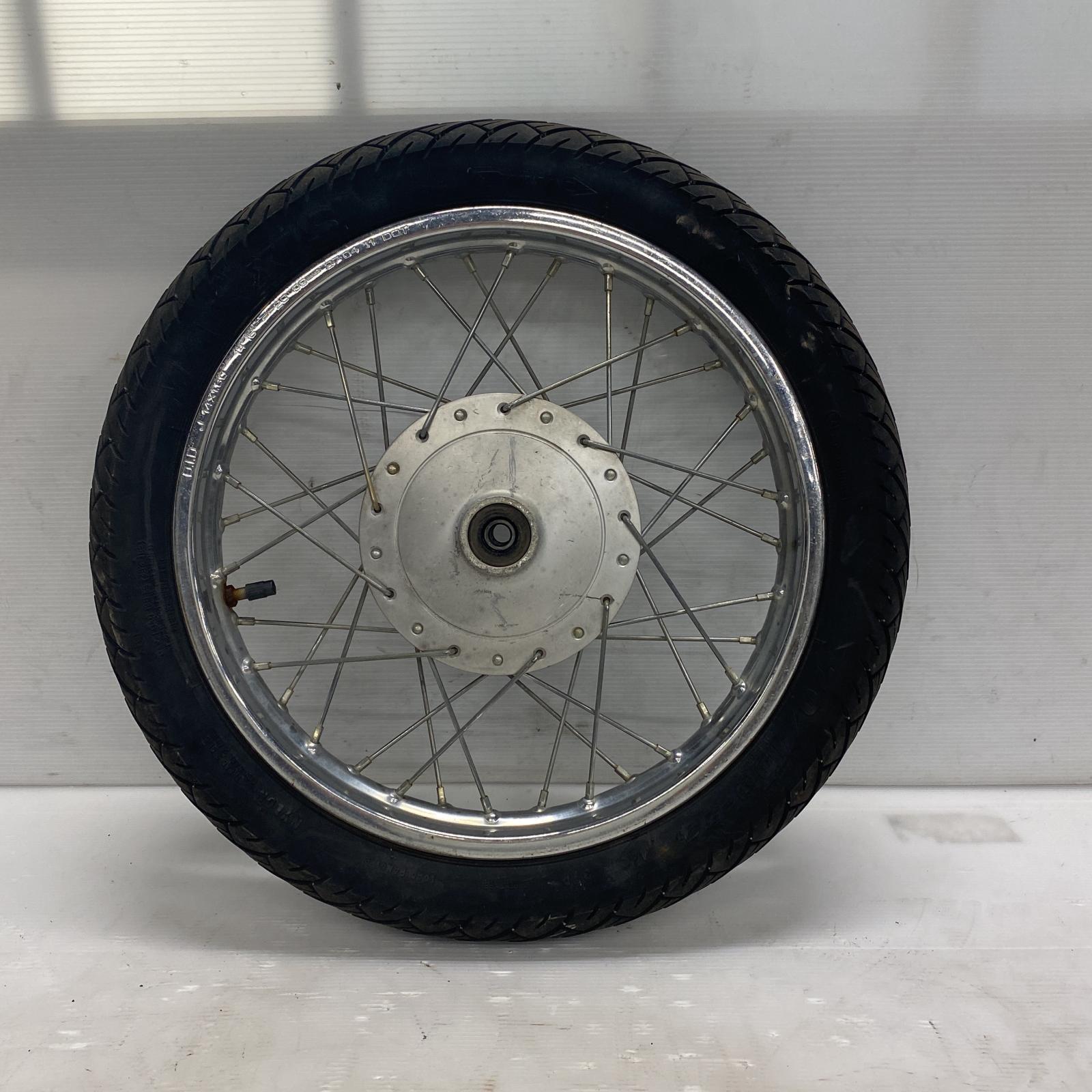 スーパーカブ　フロントホイール一式　デカドラム　希少 デカドラム】スーパーカブ110 JA07 フロントホイール ・ブレーキ