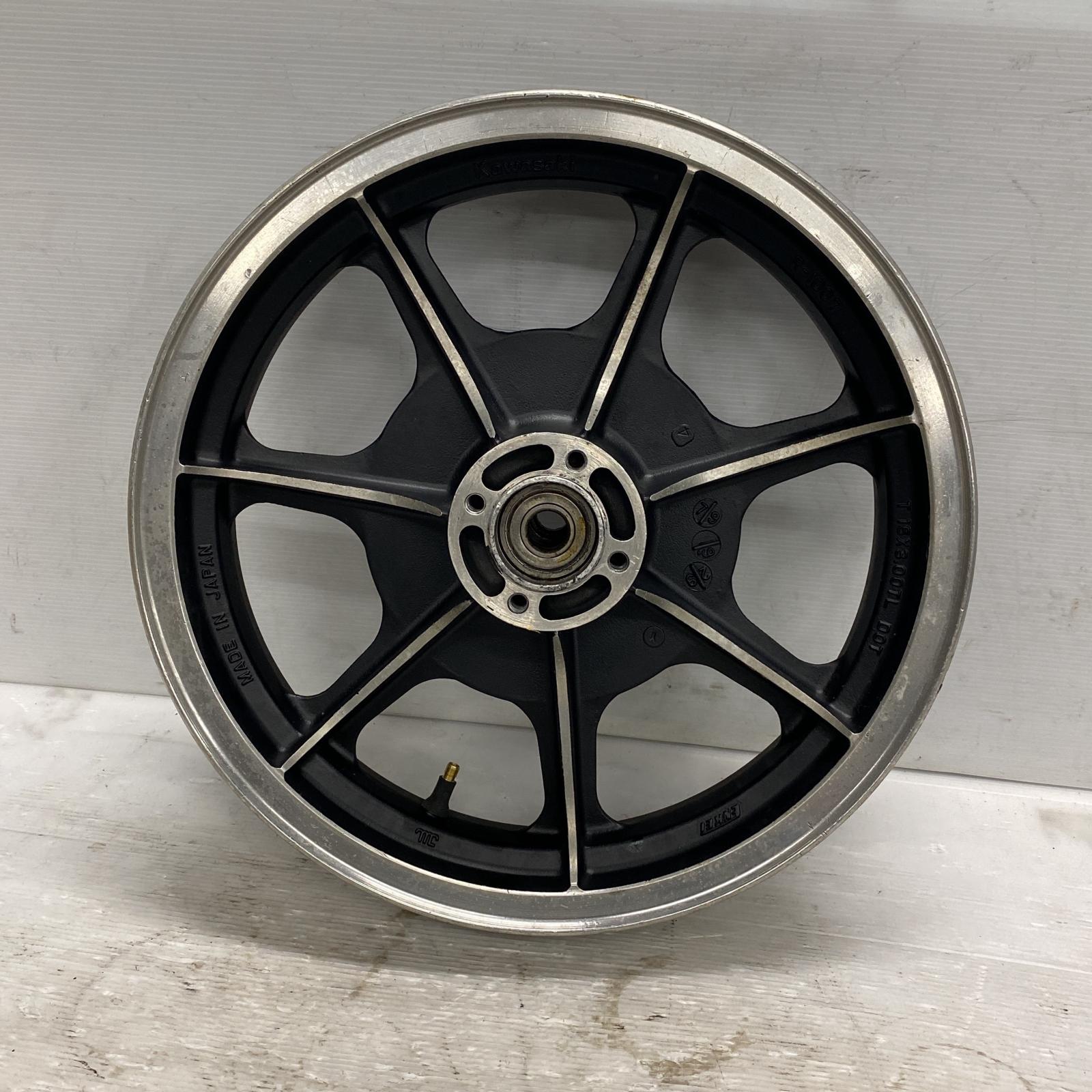 kawasaki z400jリアホイール、#z400fx 楽天市場】KAWASAKI KAWASAKI Z400J リアホイール バレル研磨