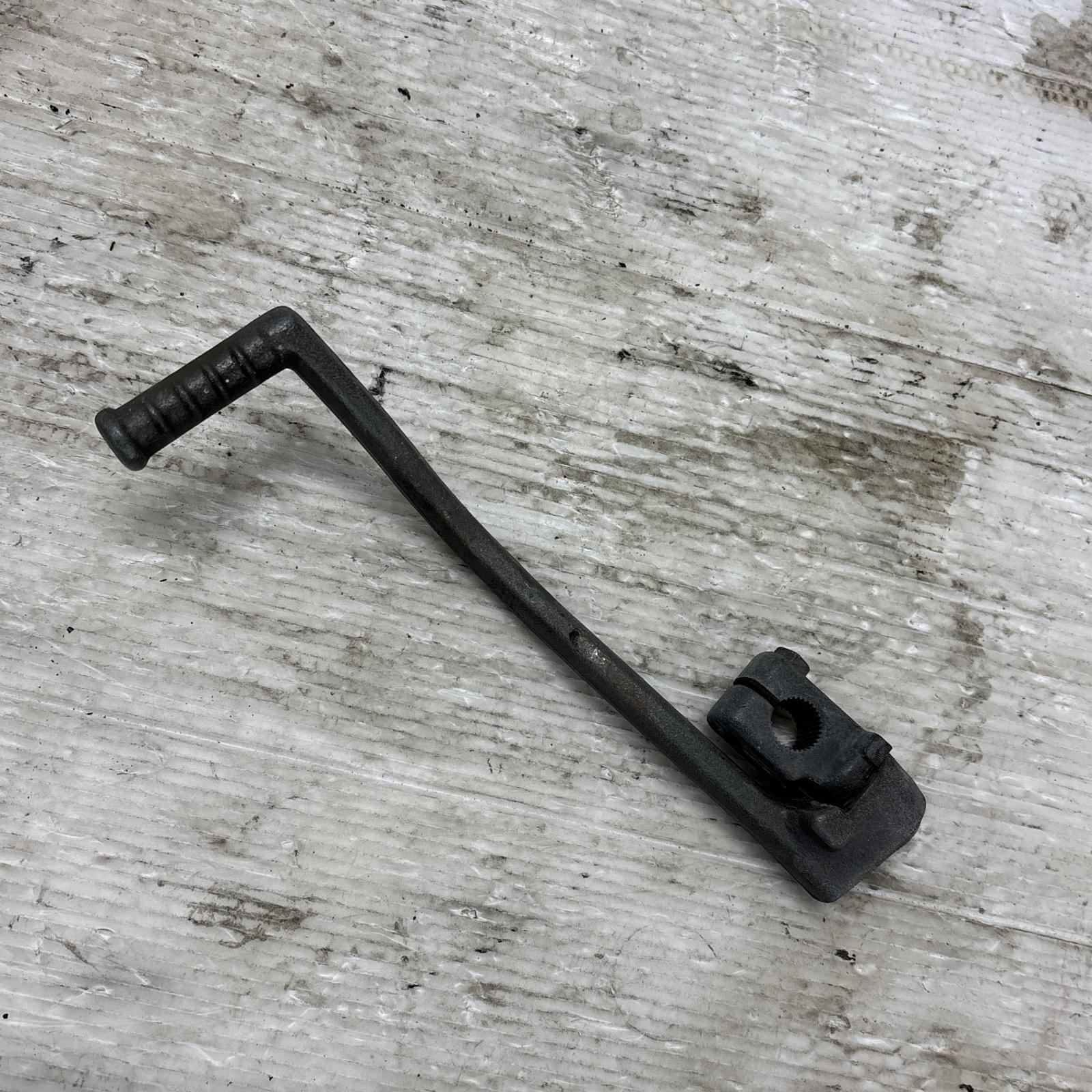 gs400 純正キックペダル CJ Performance 【 GS400 純正 メッキ キックペダル メッキ加工