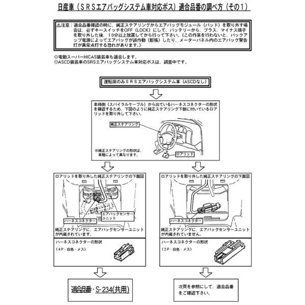 広い恵 ステアリング大将 ラルゴ W30構造 風情後部照応 ボス 保安標準尺度順応威容 車検対応 日本製 S 234 Hotjobsafrica Org