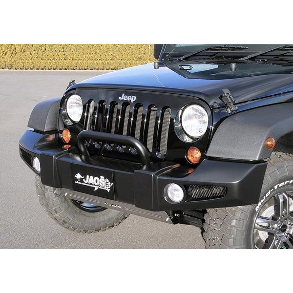 JAOS フロントスポーツカウル用オプション ランプバー ラングラー JK JAOS フロントスポーツカウル付車 07.03-18.10用 B337901Z ※適合確認｜オートアディクションジャパン