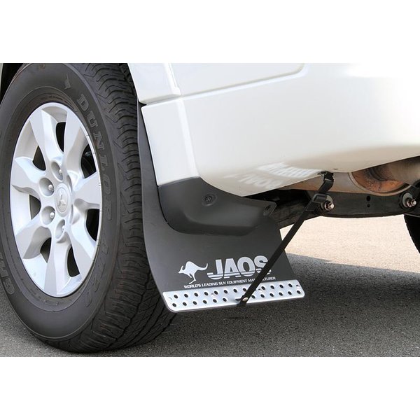 JAOS マッドガードIII リヤセット ブラック パジェロ V80/90系 ALL 06.10-20.03用 B622328R ※適合確認|オートアディクションジャパン