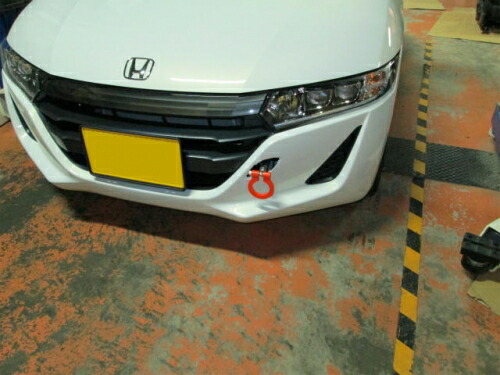 楽天市場】牽引フック フロント 可倒式 ホンダ S660 JW5 「日本製