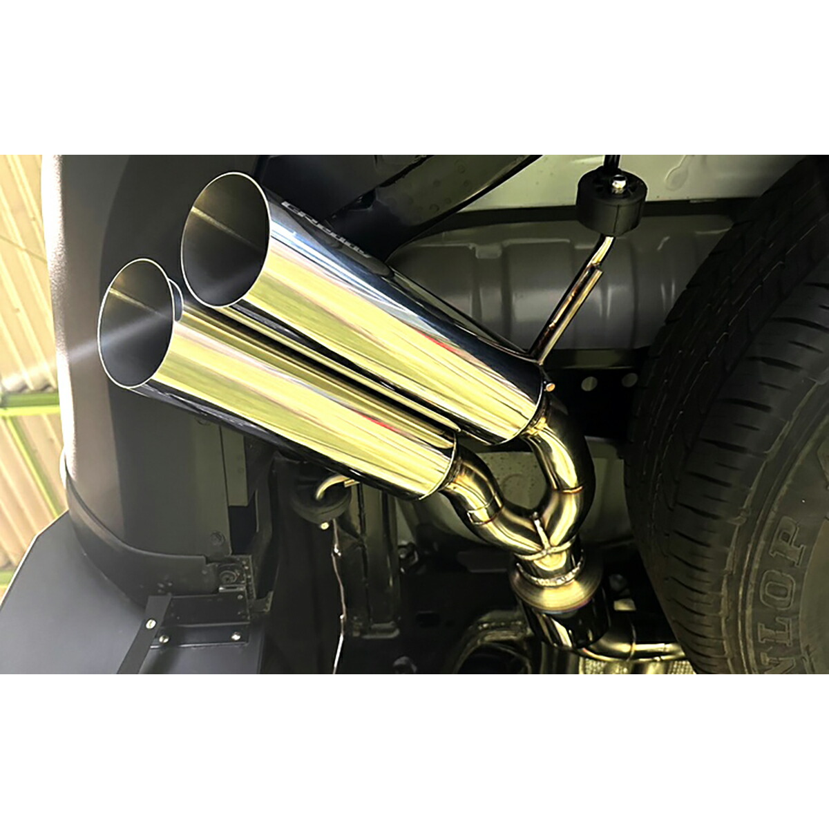 GREDDY クロスエキゾースト S-STYLE TRJ250W 70#-50#X2-90#X2