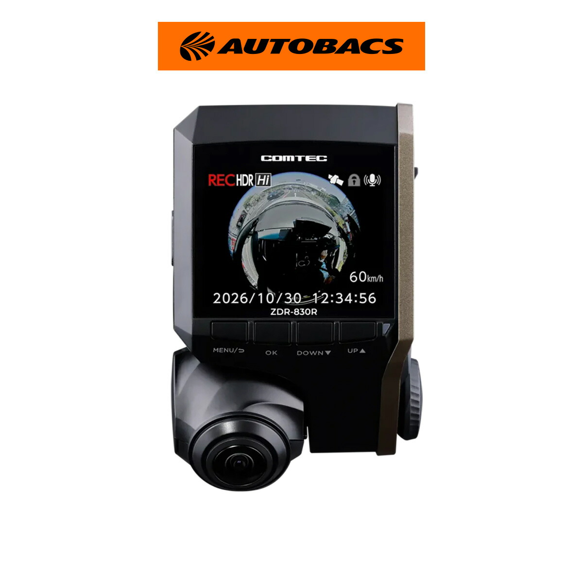 コムテック ZDR-830R ドラレコ
