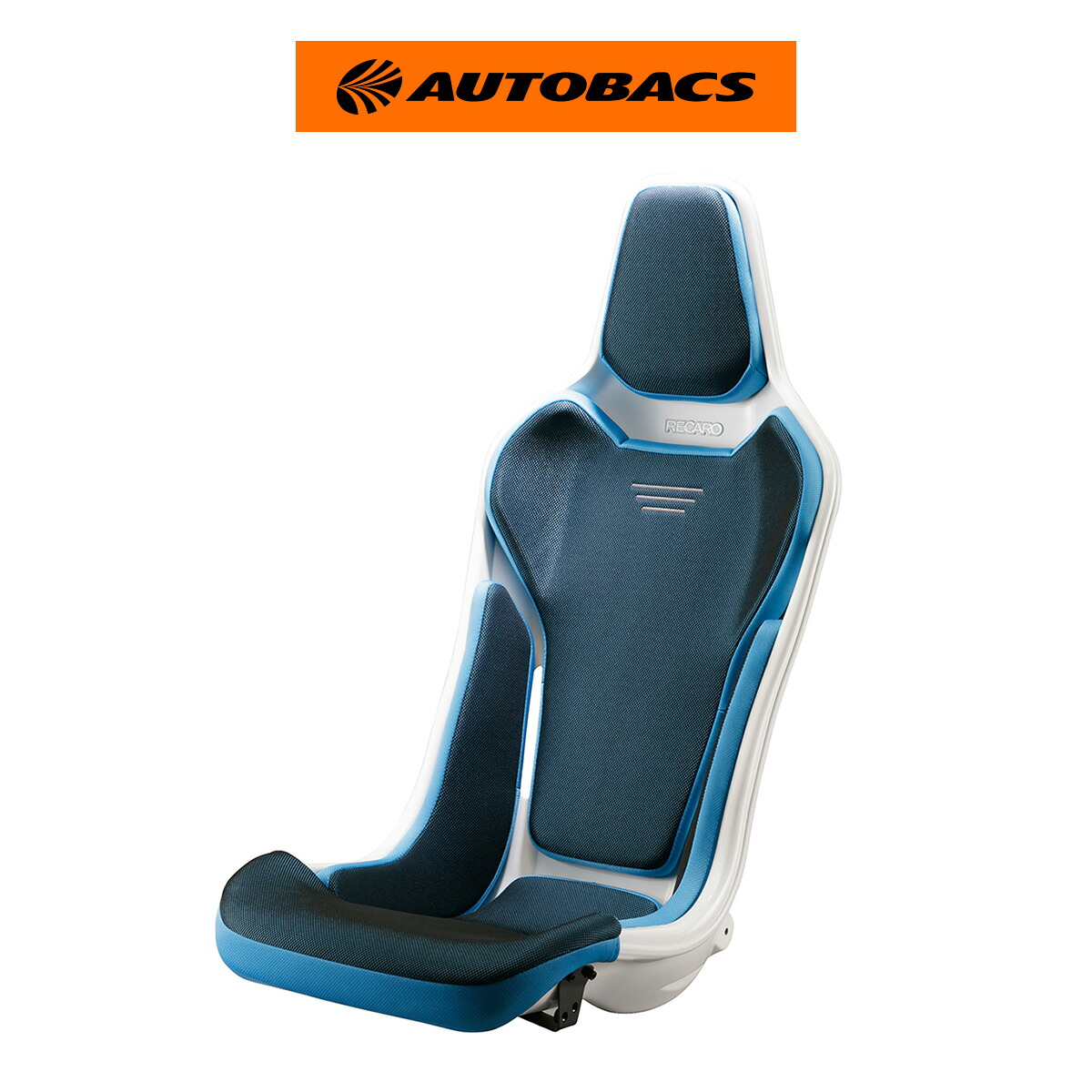 RECARO レカロ RCS Sound Edition ホワイトシェル GW GG BLUE(S10) 81-087.52.622-0|オートバックス店