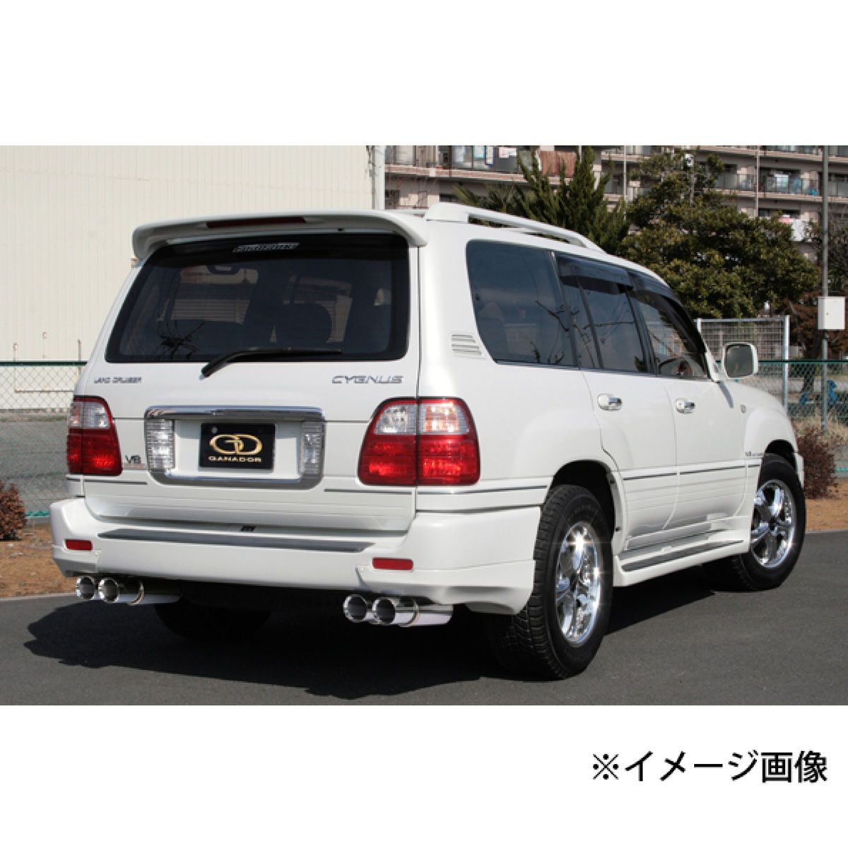 GANADOR ガナドール 4WD Vertex P.B.S ポリッシュテール マフラー GVE-002PO トヨタ ランドクルーザー100|オートバックス店