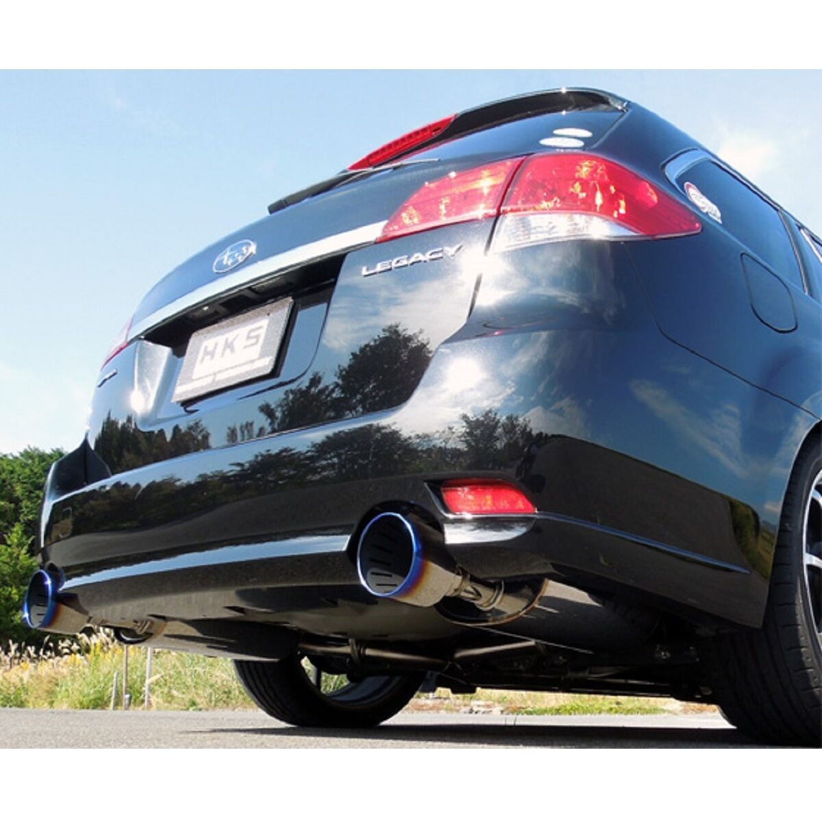 HKS マフラー Super Turbo Muffler 31029-AF006 レガシィツーリングワゴン BRG/BR9｜オートバックス店
